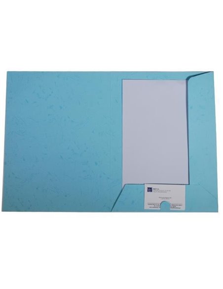 Νext φάκελος παρουσίασης (folder) leather skin μπλε 250γρ. Υ32x24εκ. Δυνατότητα εκτύπωσης