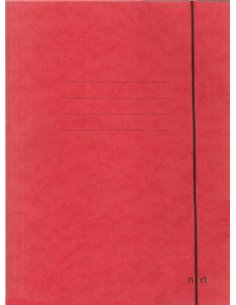 Next φάκελος με λάστιχο πρεσπάν κόκκινος Α3 Υ43x30x0εκ.
