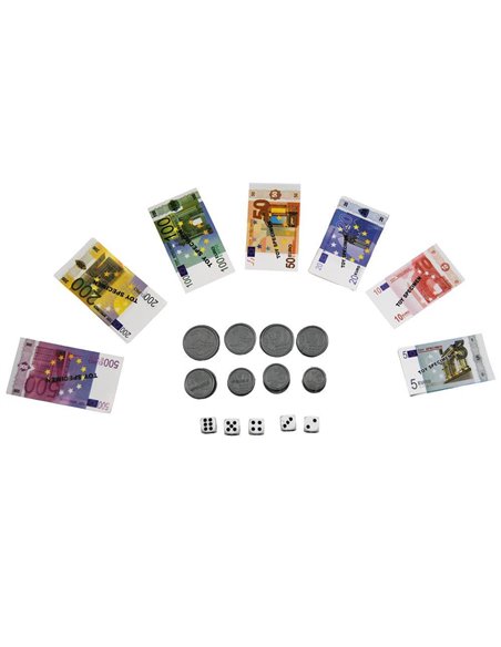 Εκπαιδευτικό σετ χαρτονομίσματων ευρώ σε blister 45τεμ.