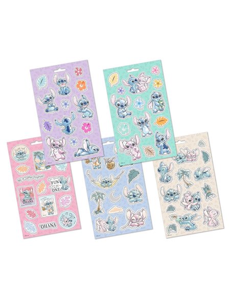 Σετ αυτοκόλλητα Stitch Υ15x25εκ.