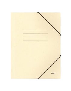 Next φάκελος με λάστιχο πρεσπάν μπεζ Υ35x25x0εκ. Δυνατότητα εκτύπωσης
