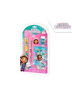 Σχολικό σετ 5 τεμαχίων Το Κουκλόσπιτο της Γκάμπι 26x15εκ.