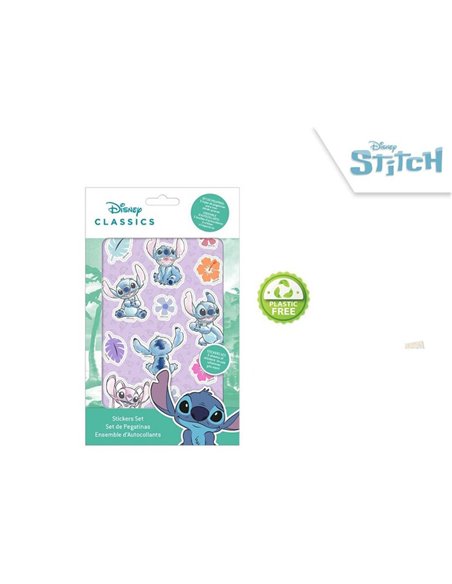 Σετ αυτοκόλλητα "Stitch" Υ25x15εκ.