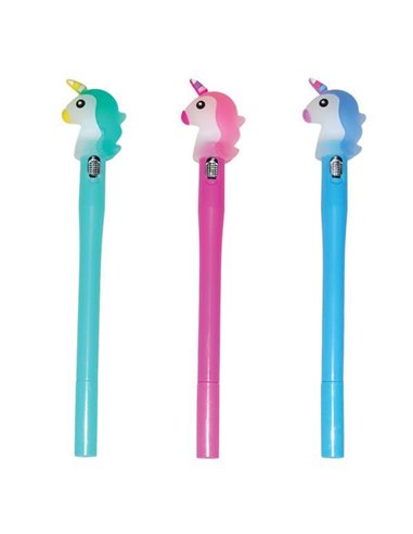 Στυλό μονόκερος σε διάφορα χρώματα