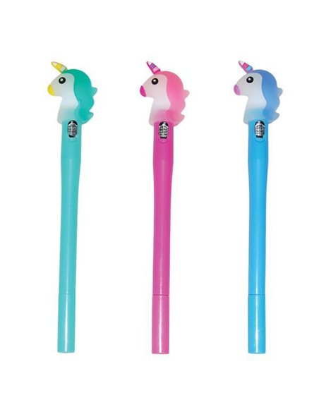 Στυλό μονόκερος σε διάφορα χρώματα