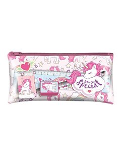 Σχολικό σετ "Unicorn" σε κασετίνα 10x19x2εκ.