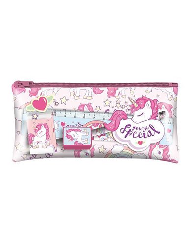 Σχολικό σετ "Unicorn" σε κασετίνα 10x19x2εκ.