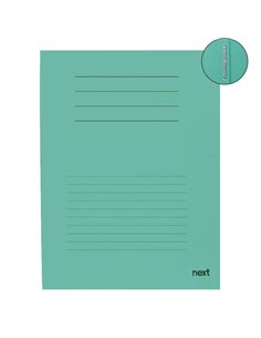 Next φάκελος με έλασμα μανίλα πράσινο ανοιχτό Υ31x24εκ.
