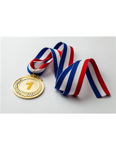 Μετάλλιο επιχρυσωμένο Ø5εκ.