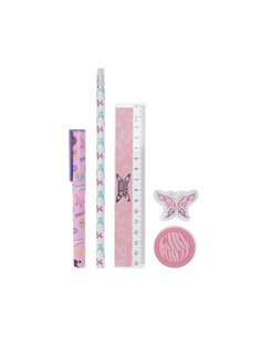 Σχολικό σετ 5 τεμαχίων monster Υ25x9,5x2εκ.