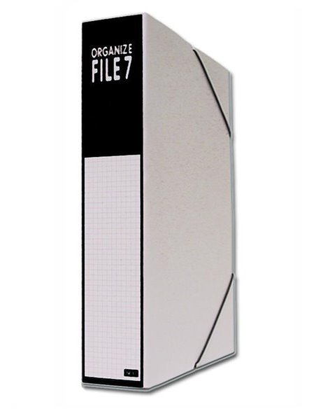 Next κουτί αρχειοθέτησης λευκό μαύρο Υ36x27x7εκ.