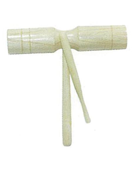 Κρουστό block διπλό ξύλινο 18.5x4x11εκ.