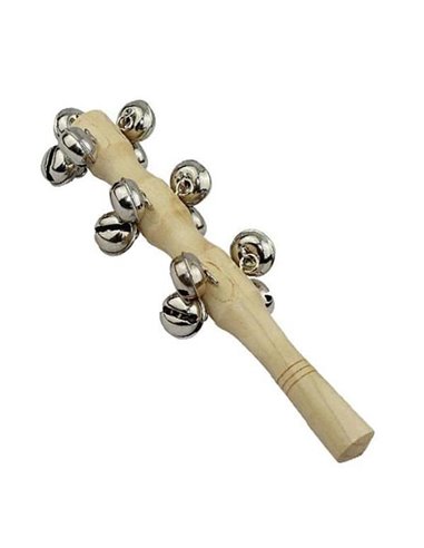 Μουσικό ξυλάκι με 13 κουδουνάκια 20.5x6x6εκ.