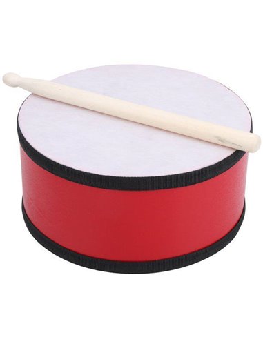 Ντραμ απο φυσικό δέρμα 17.5x17,5x10εκ.