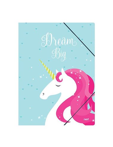 Next φάκελος λάστιχο "Unicorn" Υ35x25εκ.