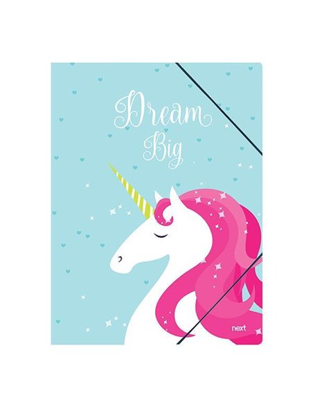 Next φάκελος λάστιχο "Unicorn" Υ35x25εκ.
