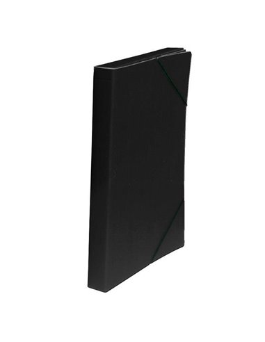 Next κουτί με λάστιχο classic μαύρο Υ33.5x25x3εκ.