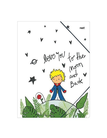 Next φάκελος λάστιχο "Little Prince" Υ35x25εκ.