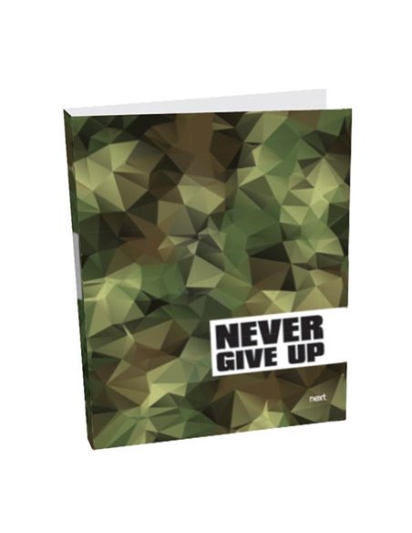 Next κλασέρ Never give up Υ26x21x4εκ.