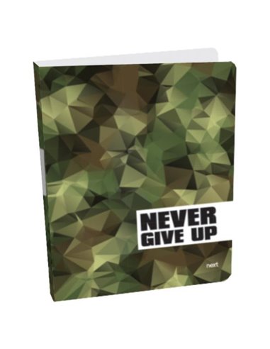 Next κλασέρ Never give up Υ32x26x4εκ.