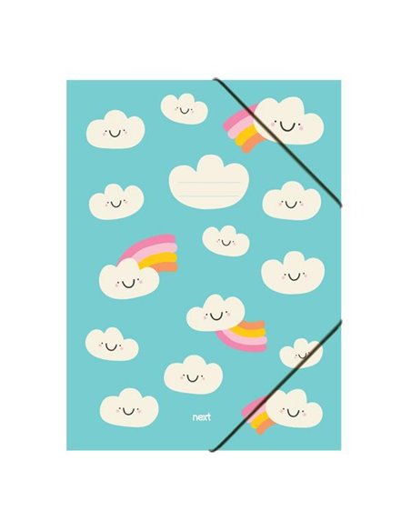 Next φάκελος λάστιχο "Clouds" Υ35x25εκ.