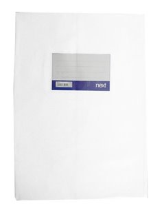 Next κάλυμμα τετραδίων εξηγήσεων διάφανο 17x25εκ.