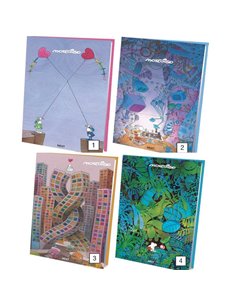 Next τετράδιο δετό 100 φύλλα 4 σχέδια 12x17εκ.