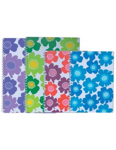 Comix τετρ. σπιράλ PP Α5 Υ21x15εκ 50φυλ.