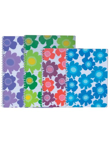 Comix τετρ. σπιράλ PP Α5 Υ21x15εκ 50φυλ.