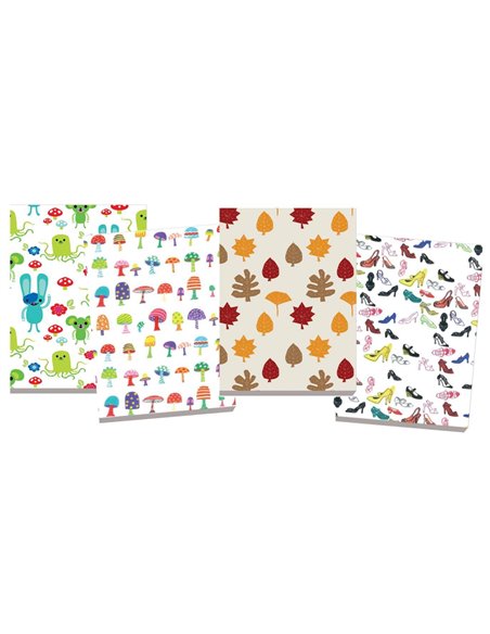 Next patterns τετρ. κολλητό 12x17εκ. 80φυλ.