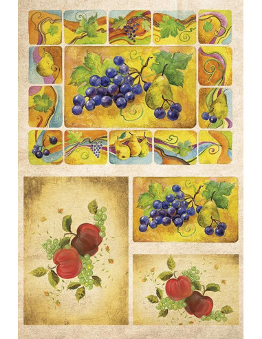 Χαρτί decoupage "Fruits 2" 32x48εκ.