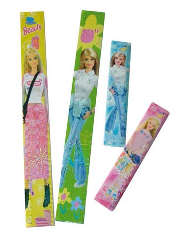 Χάρακας πλαστικός "Beauty" 30εκ.