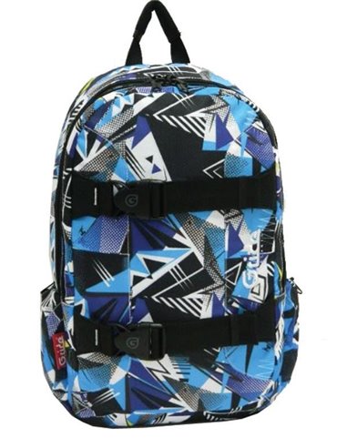 Bagtrotter τσάντα πλάτης Global blue 47x30x12εκ.