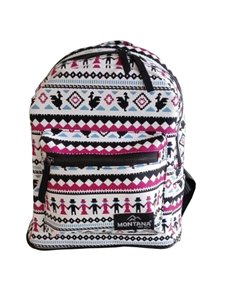 Τσάντα πλάτης montana με σχέδια 37x25x9εκ.