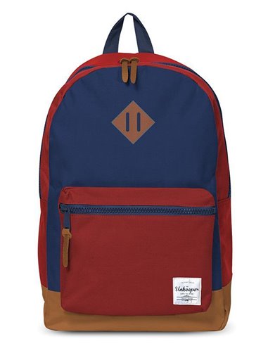 Unkeeper τσάντα πλάτης μπλε-κόκκινη με 2 θήκες 43x32.5x13.3εκ.