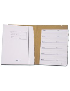 Next κουτί "Ζ" με λάστιχο και 12 θήκες