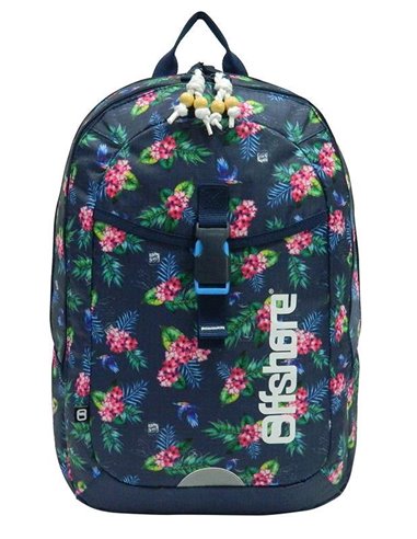 Bagtrotter τσάντα πλάτης λουλούδια 49x33x12εκ.