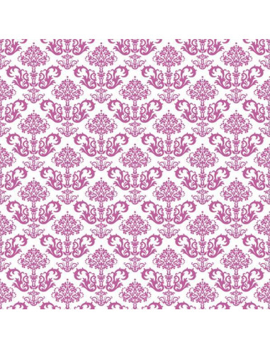 Χαρτοπετσέτες 20τεμ. "ροζ μοτίβο" 33x33εκ. (SDOG014601)