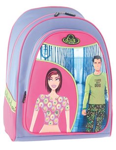 Τσάντα πλάτης city girls new york 33χ42εκ.