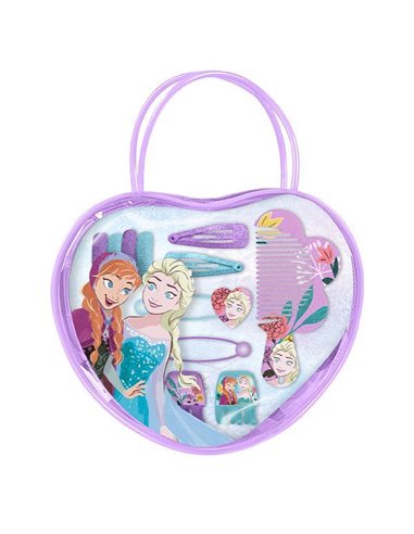 Τσαντάκι Frozen με αξεσουάρ μαλλιών 20x25εκ.