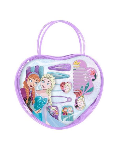 Τσαντάκι Frozen με αξεσουάρ μαλλιών 20x25εκ.