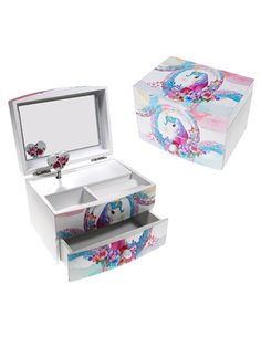 Μουσικό κουτί Unicorn Y9,2x13x9,5εκ.