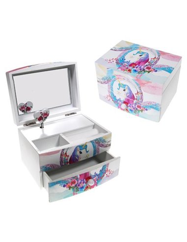 Μουσικό κουτί Unicorn Y9,2x13x9,5εκ.