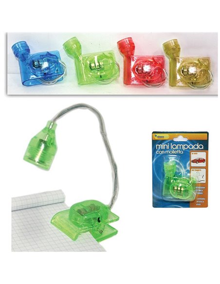 Λάμπα διαβάσματος σε blister 15x5x3εκ.