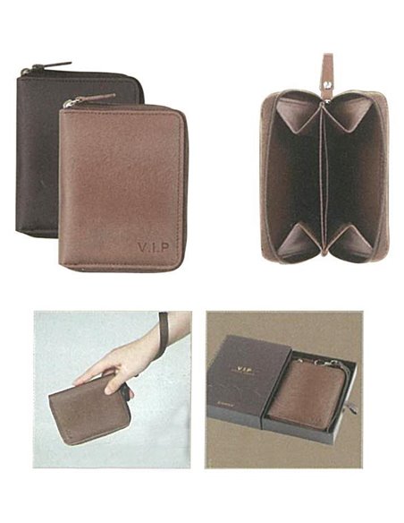 Comix πορτοφόλι vip καφέ 11.5x9x2εκ.