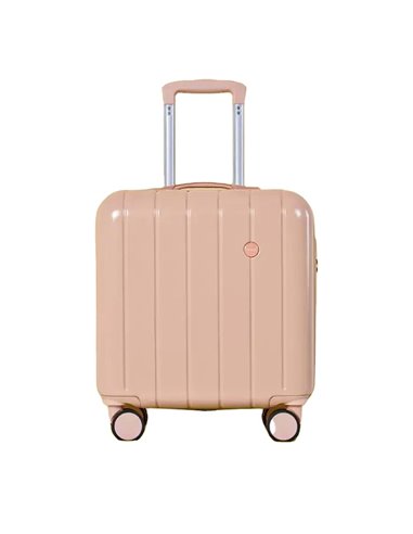 Βαλίτσα καμπίνας ABS ροζ 44x39x22εκ.