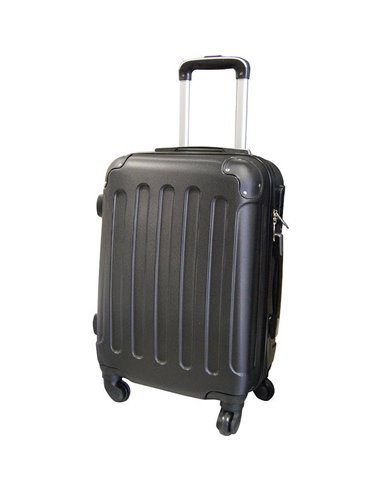 Βαλίτσα απο abs μαύρη 49x35x23εκ.