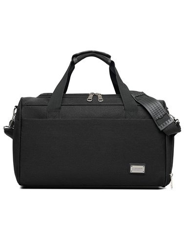 Σάκος ταξιδιού μαύρος Υ27x41x23εκ.