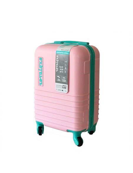Βαλίτσα abs cabin size ροζ Υ52x32x20εκ.