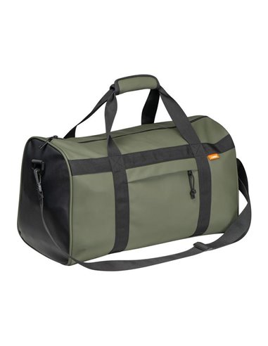 Σάκος ταξιδιού CrisMa χακί αδιάβροχος PU Υ30×27×50εκ.